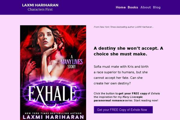 laxmihariharan.com site used Laxmi