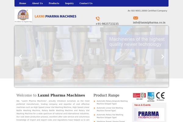 laxmi theme websites examples