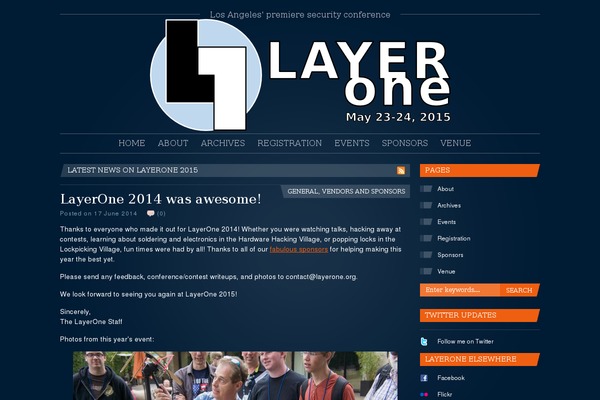 layerone.org site used Geometric