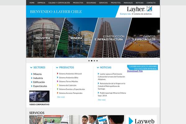 layher.cl site used Suma