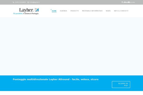 layher.it site used Layher
