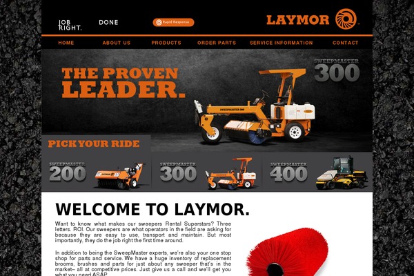 laymor.com site used Laymor-theme