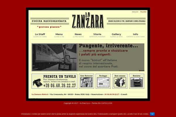 lazanzararoma.com site used La_zanzara_roma