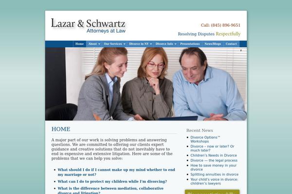 lazarandschwartz.com site used Lazar