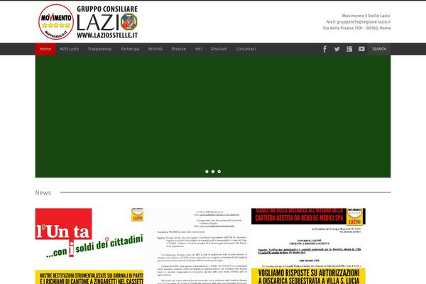lazio5stelle.it site used M5slazio
