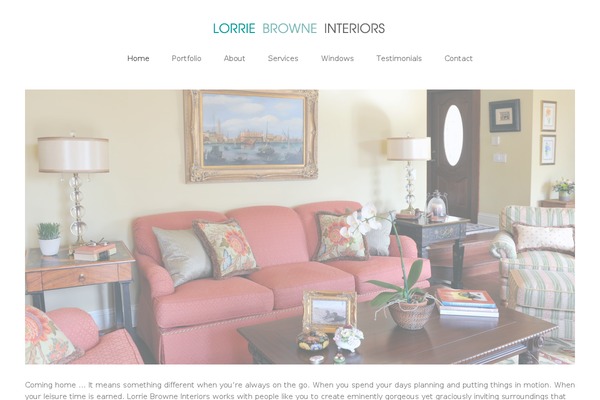 lb-interiors.com site used Ifolio