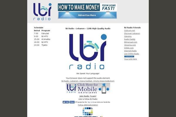 lbiradio.com site used Ultra