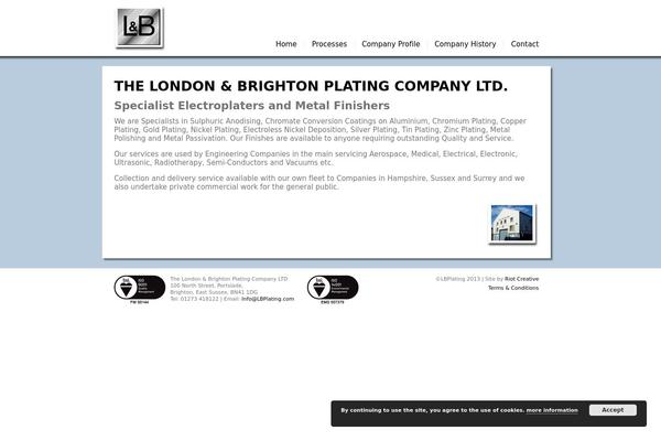 lbplating.com site used Lbp
