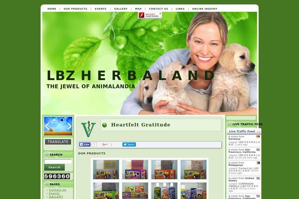 lbzherbaland.com site used Lbzherbaland