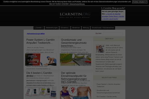 lcarnitin.org site used eNews