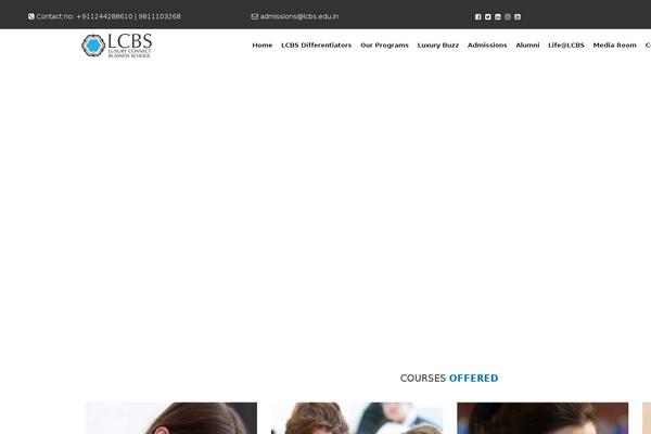lcbs.edu.in site used Lcbs