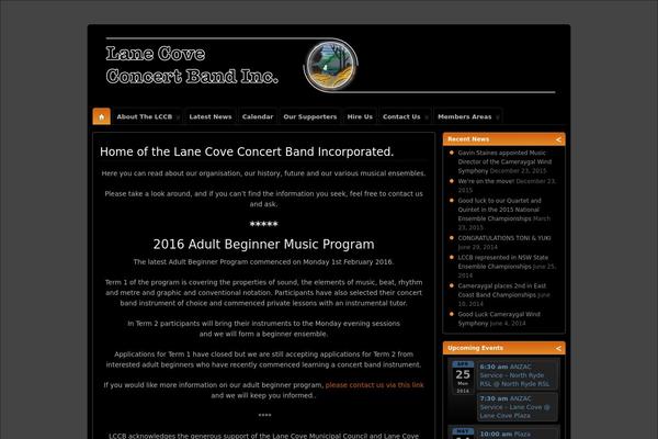 Suffusion theme site design template sample