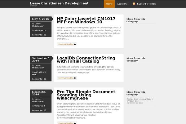 Skeptical theme site design template sample