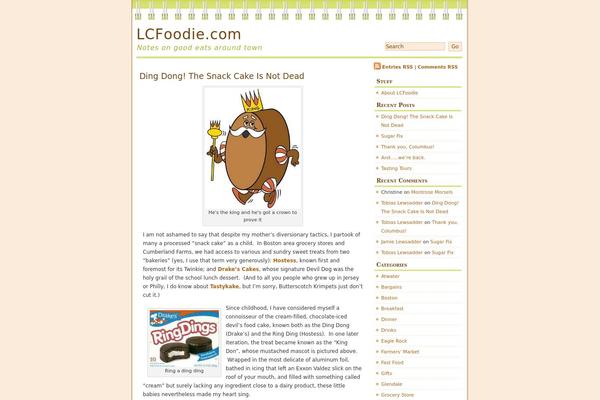 lcfoodie.com site used ringbinder