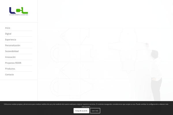Enfold theme site design template sample