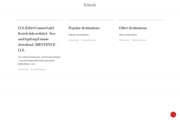 Trawell theme site design template sample