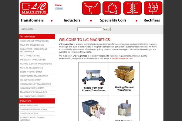 lcmagnetics.com site used Widgetcorptheme-1