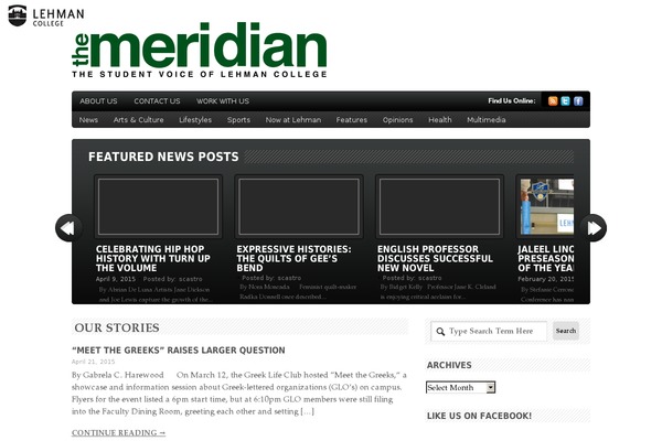 lcmeridian.com site used Woothemes
