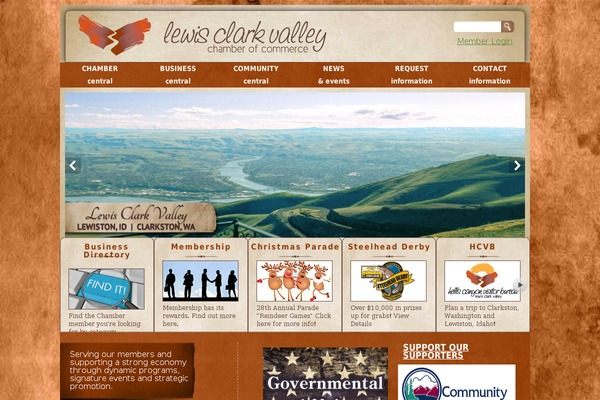 Site using WordPress Content Slide plugin
