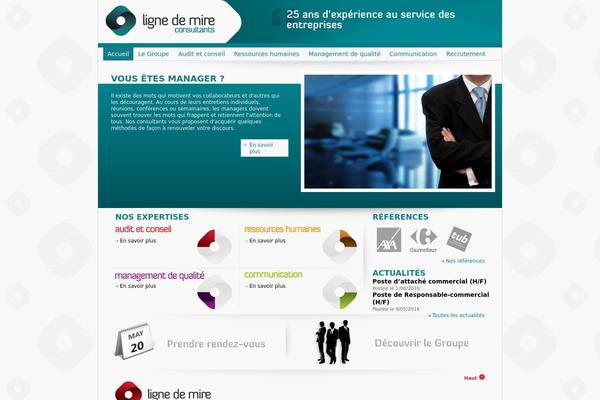Twenty Ten theme site design template sample