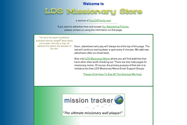 ldsmissionarystore.com site used Latterdayvillage
