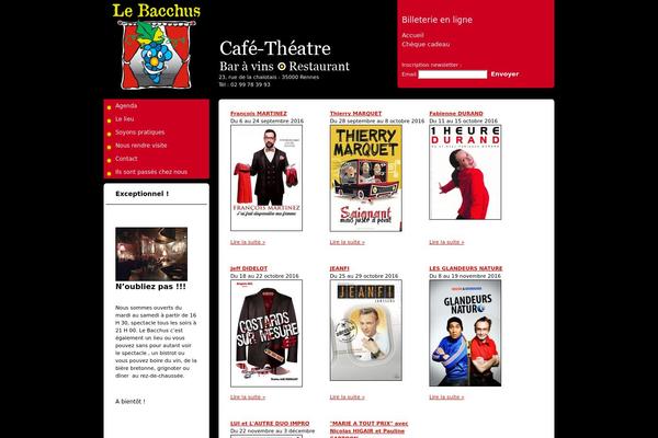 le-bacchus.com site used Bacchus