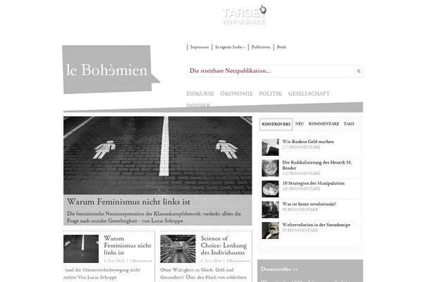 le-bohemien.net site used Channel-child
