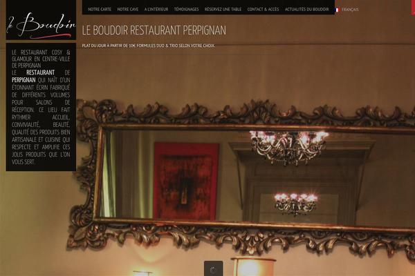 le-boudoir-restaurant.com site used Invictus_3.0.36