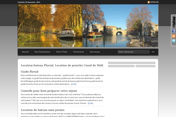 le-canal-du-midi.net site used Streamline-fr