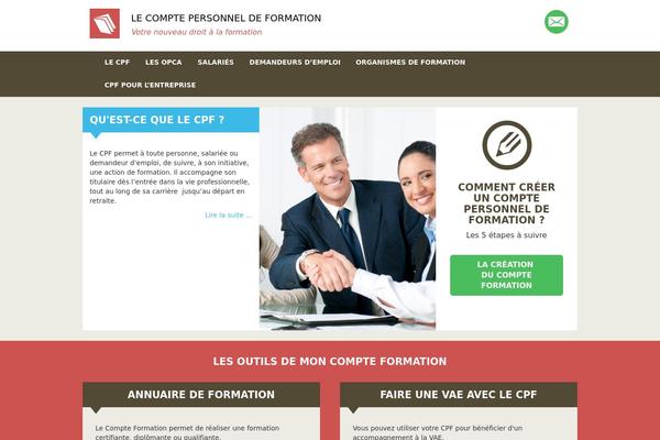 le-compte-personnel-formation.com site used Cpf2