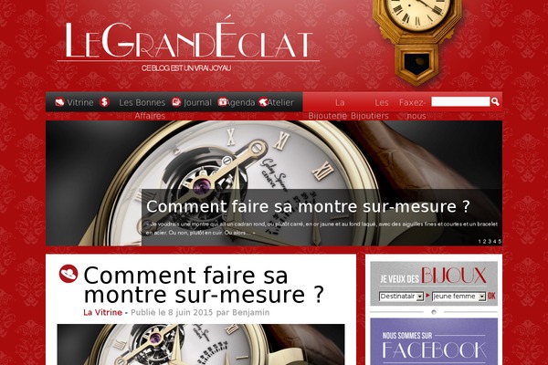 le-grand-eclat.fr site used Legrandeclat