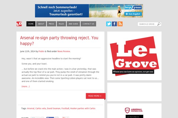 le-grove.co.uk site used Legrove-2.0