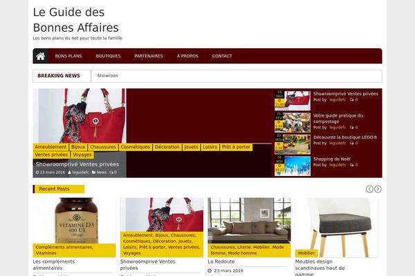 le-guide-francophone.fr site used Topmag-pro