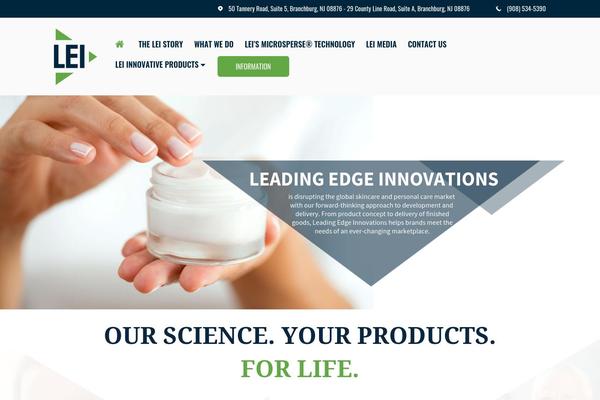 le-innovations.com site used Lei