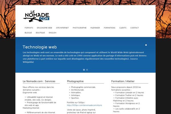 le-nomade.com site used zeeNoble