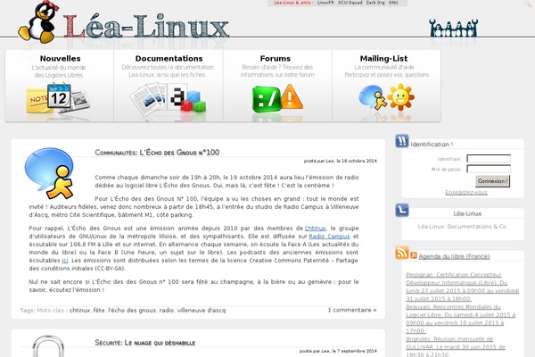 lea-linux.org site used Lealinux