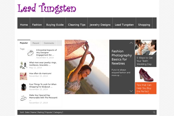 FlyingNews theme site design template sample