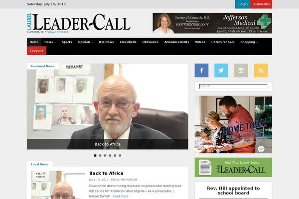leader-call.com site used Laurel-leader-call