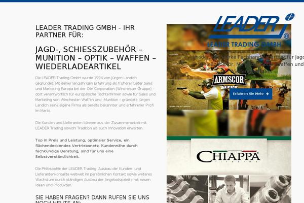 leader-trading.com site used Webtonia