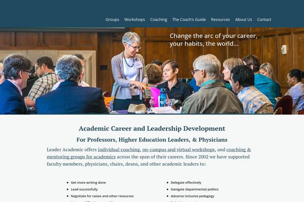 leaderacademic.com site used Leaderaca