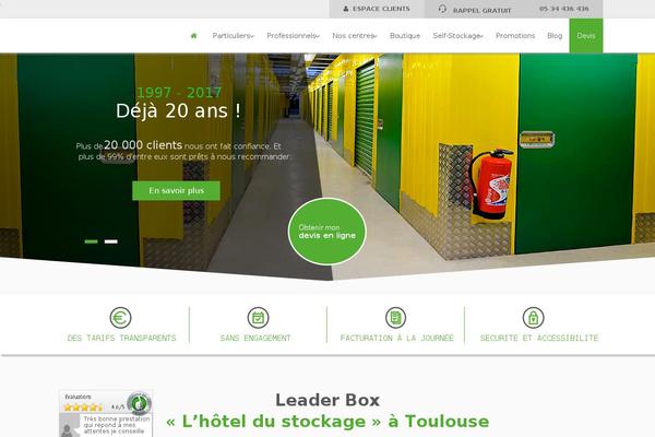 leaderbox.fr site used Leaderbox