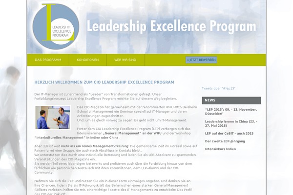 leadership-excellence-program.de site used Lep