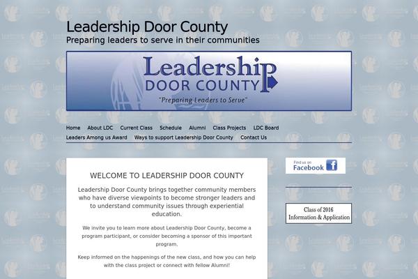 leadershipdoorcounty.com site used SemPress