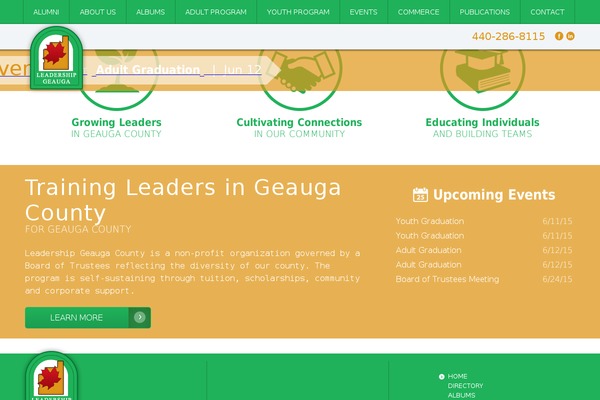 leadershipgeauga.org site used Leadership-geauga