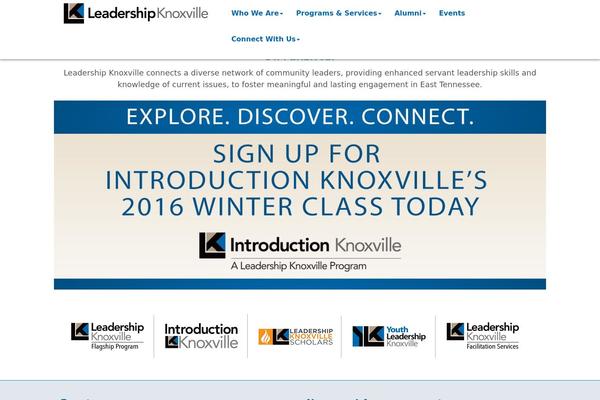 leadershipknoxville.com site used Lk
