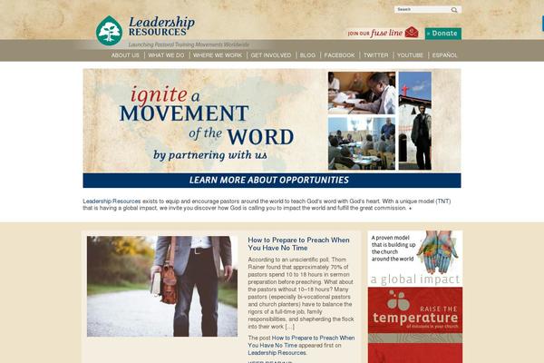 leadershipresources.org site used Leader1