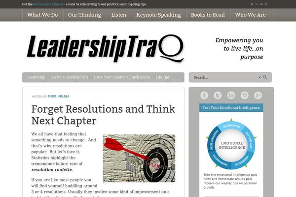 leadershiptraq.com site used Leadershiptraq