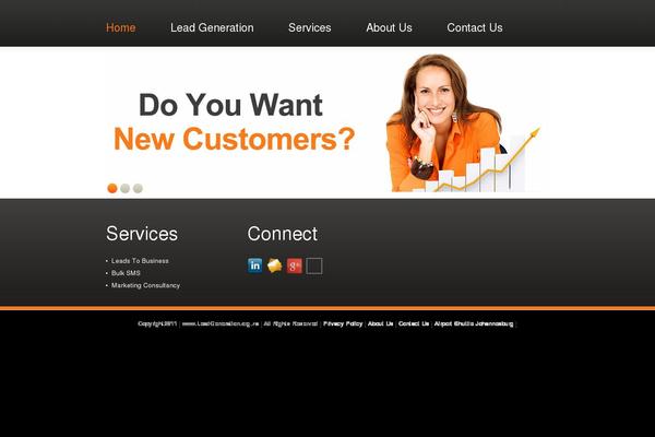 leadgeneration.org.za site used Theme1184