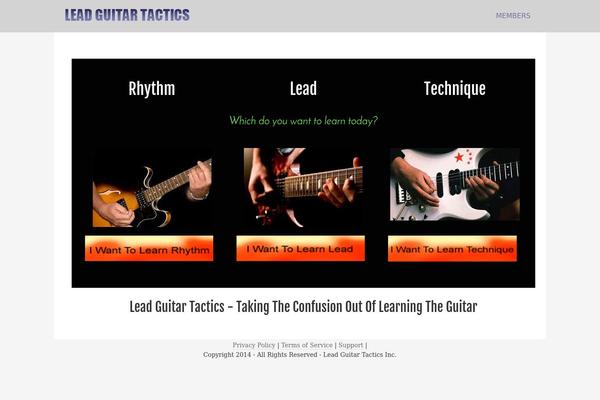 leadguitartactics.com site used Mstheme2