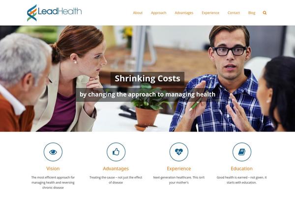 leadhealth.com site used Impreza